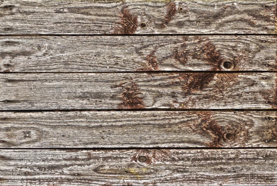 Boards Wooden Nailed