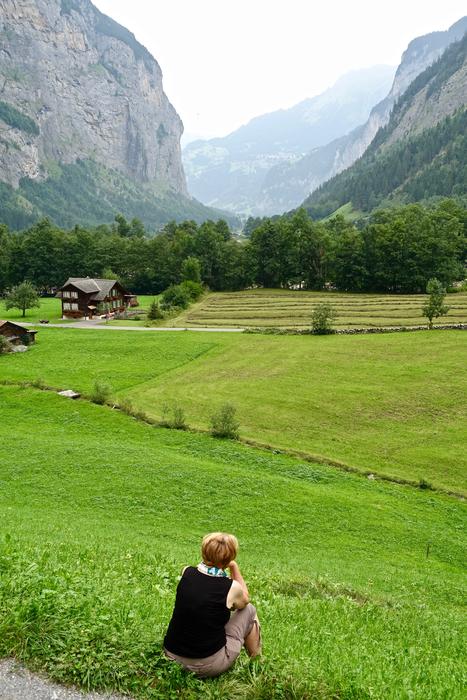 View Alps Landscape