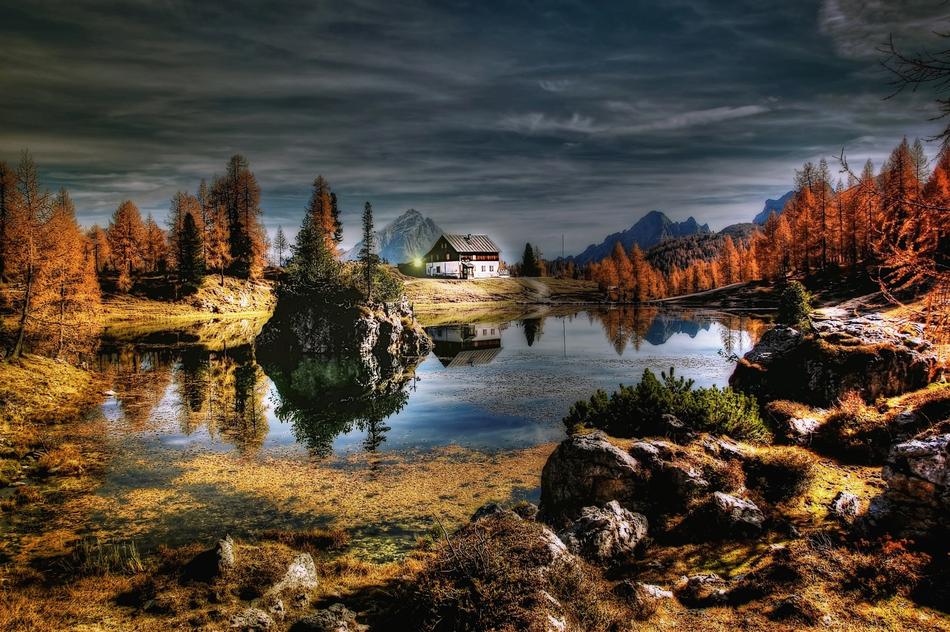 Dolomites Mountains Italy