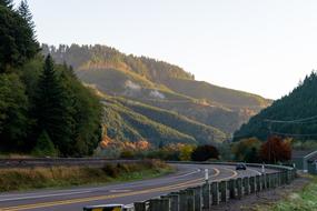 Foot Hills Coast Range Oregon