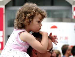 Child and dad Portrait