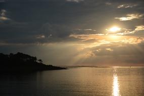 Sunset Sea Coast