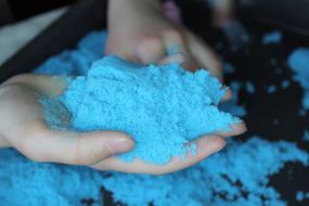 Kinetic Sand Hand Boy