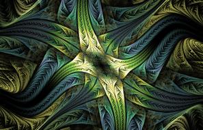 fractal art design pattern image