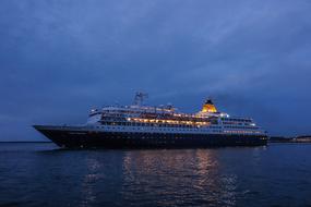 Cruise Ship Saga Sapphire Sea