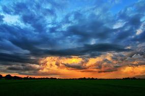 Nature Panorama Of Heaven