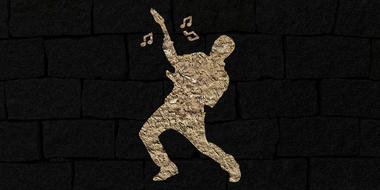 guitarist music graphics