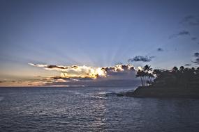 Sunset Sky Ocean