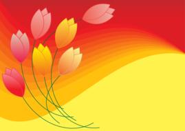 tulip plant flowers flower yellow