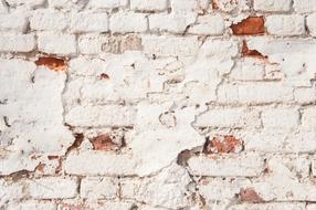 White Wall Red Brick