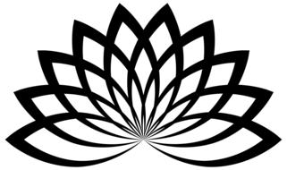 lotus floral flower abstract