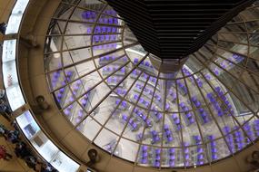 Glass Ceiling building Indoors