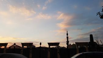 Sunset Sky Building