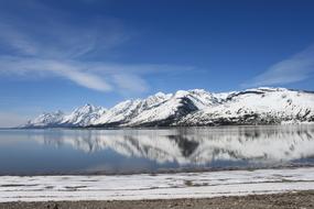 Grand Teton Mountain Landscape