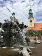 Berlin Fountain Poseidon