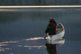 Canoeing Lake Canoe