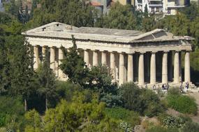 roman building green is beautiful