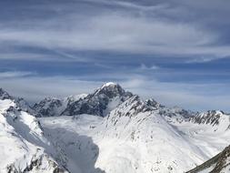 winter is cold in the mountains