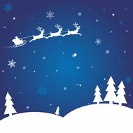 wintry snow christmas nicholas