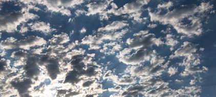 clouds sky gray beautiful