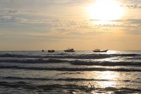 Sea Sunset Beach