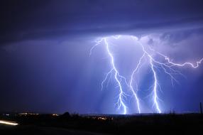 Lightning Sky Nature