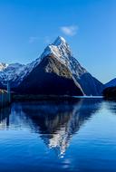 New Zealand Mountain Reflection