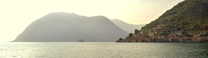 Iseo Lake Montisola Landscape