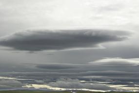 cloudy gray weather