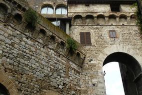 Italy San Gimignano Architecture