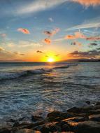 Sunset Water Sea