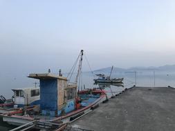Sea port view