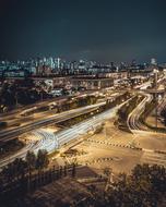 City Office Night