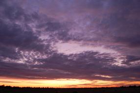 Nature Sunset Panorama