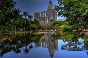 Water Reflection Architecture