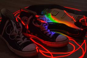 red leg light line