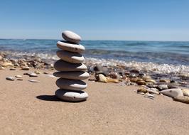 Rock Balancing Balance