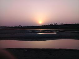 Sunset Dawn Water