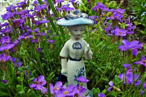 Flower Garden Plant At The Court