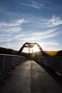 Bridge Sunset Arch