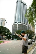 Tourist Map Woman