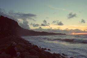 Sunset Water Panoramic
