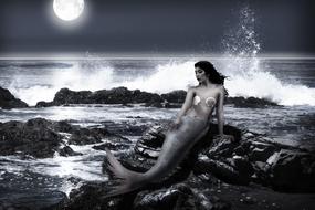 Mermaid Moon Ocean