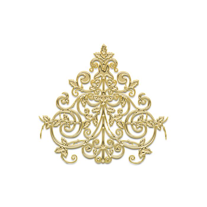 pattern ornament chandelier