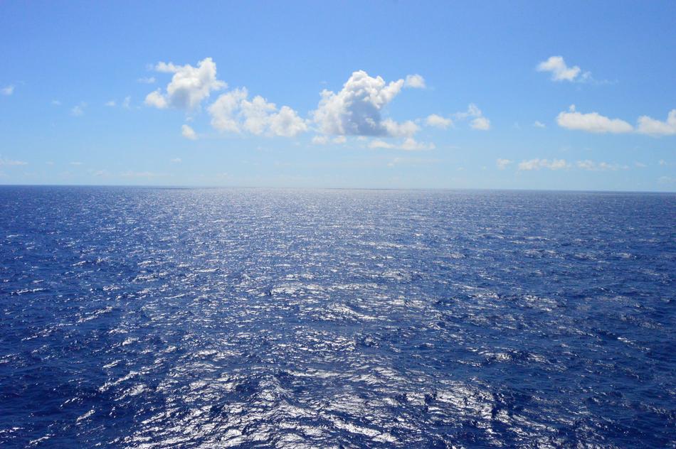 blue sea bright