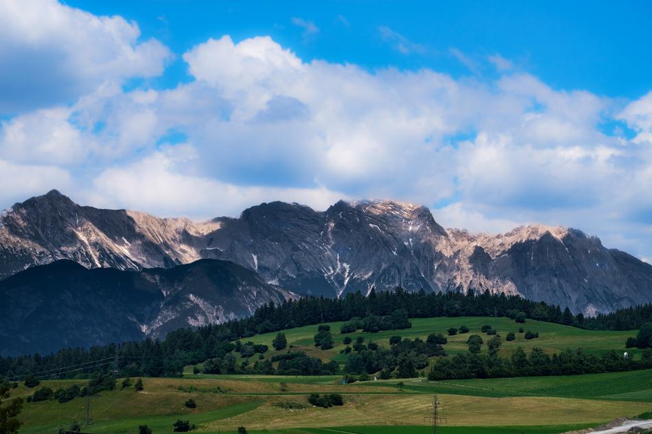 Landscape Alpine Mountains