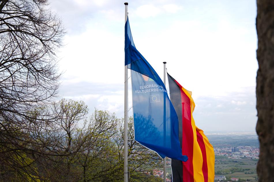 Flag Sky Wind
