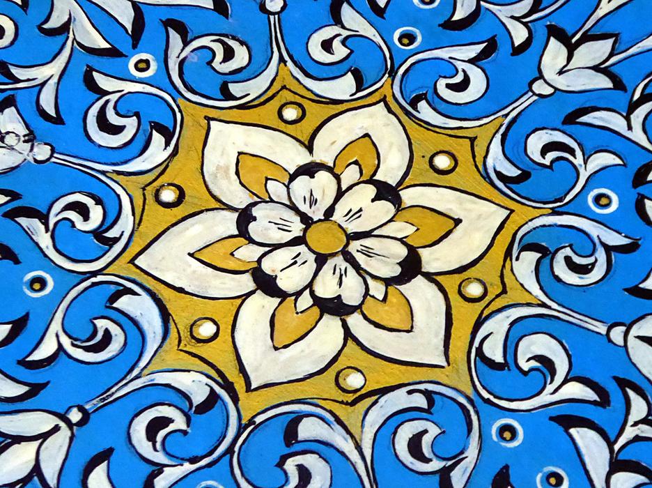 Mosaic Uzbekistan Blue
