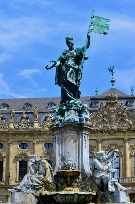 Franconia Fountain WÃ¼rzburg