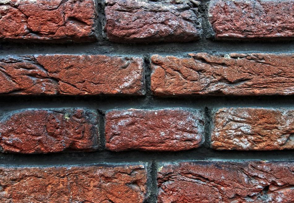 Brick Wall Red